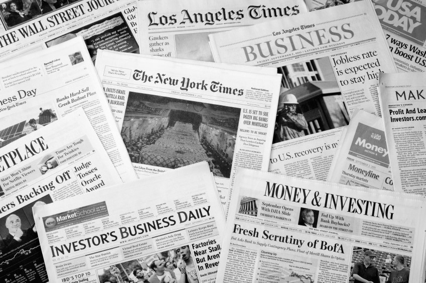 spread of news papers